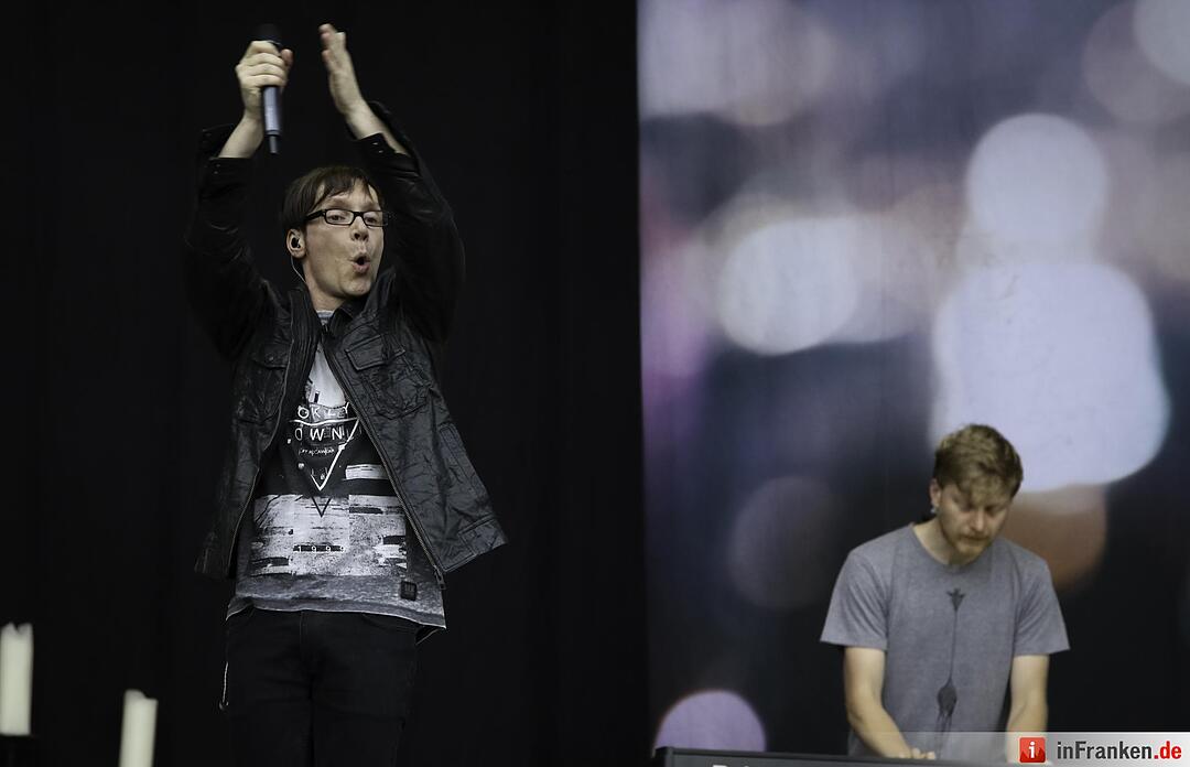 Unheilig und drei Vorbands spieleten am Freitag in Rothenburg ob der Tauber