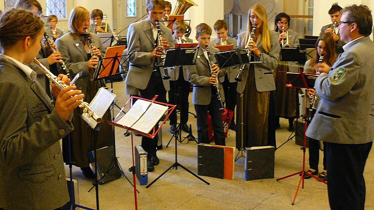 Das Jugendblasorchester der Untersteinacher Blasmusik gibt am 14. Juli in der Wallfahrtsbasilika Marienweiher ein Benefizkonzert für die Flutopfer. Foto: Archiv/Wulf