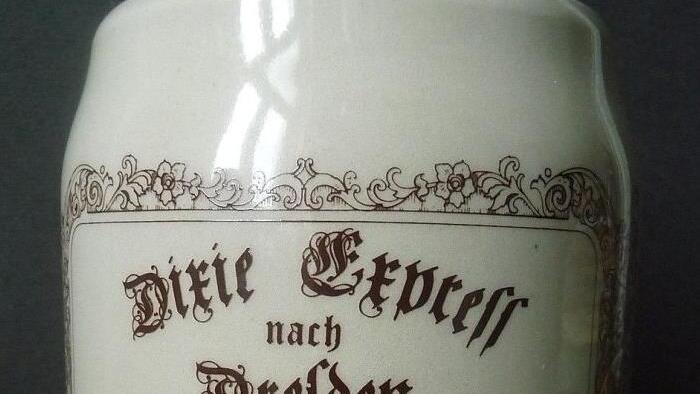 Dixie-Express: Zu dem Anlass wurde auch ein Andenkenbierkrug herausgegeben.  Foto: privat