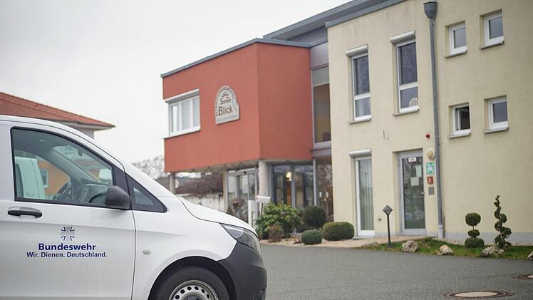 Im Altenpflegeheim Sonnen-Blick in Küps ist Sars-Cov-2 ausgebrochen. Bild: Bastian Sünkel