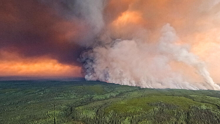 Schwere Waldbrände in Kanada: