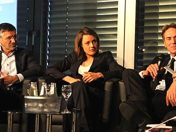 Das Thema "Macht" mit all seinen Facetten diskutierten (von links) Herbert Hainer, Katja Kraus und Michael Stoschek Fotos: Bertram Wagner