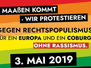 Der Aufruf zur Protestaktion gegen den Maaßen-Besuch