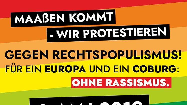 Der Aufruf zur Protestaktion gegen den Maaßen-Besuch