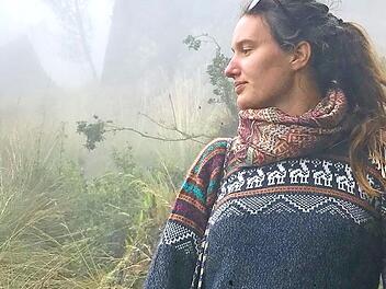 Wann wird Marie Köhn ausgeflogen? Die junge Coburgerin verbringt ein soziales Jahr in Peru.  Foto: Privat