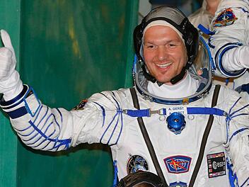Astronaut Alexander Gerst hat während seines ersten Außeneinsatzes an der Internationalen Raumstation ISS Bamberg fotografiert . Foto: dpa/Archiv