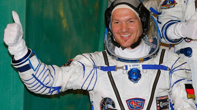 Astronaut Alexander Gerst hat während seines ersten Außeneinsatzes an der Internationalen Raumstation ISS Bamberg fotografiert . Foto: dpa/Archiv
