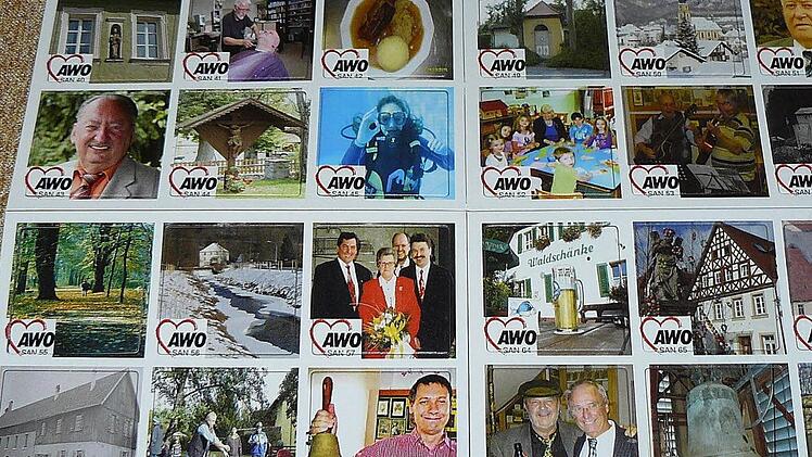 108 Motive wurden auf 216 Karten verteilt.