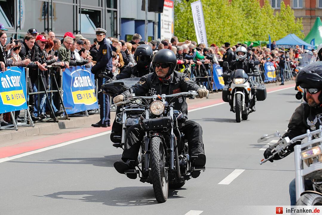 Motorradsternfahrt in Kulmbach: der Sonntag