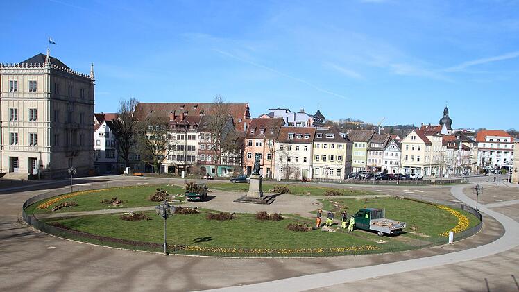 Das "nackte" Rondell (Foto: uso)