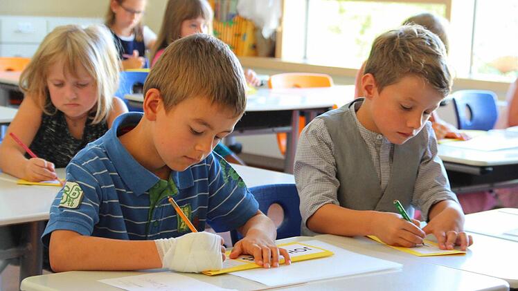 Eindrücke vom ersten Schultag in der Grundschule Reuth, Foto: Sarah Stieranka