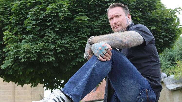 Andrew James Witzke ist gebürtiger Amerikaner, doch Franke aus Überzeugung. Am Donnerstag will er bei der neuen RTL-Show "Rising Star" Deutschland von seinem Talent überzeugen. Foto: Barbara Herbst