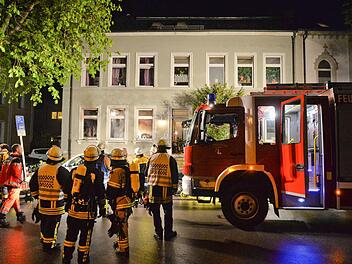 Im Erdgeschoss war der Brand ausgebrochen. Alle Fotos: Ronald Rinklef