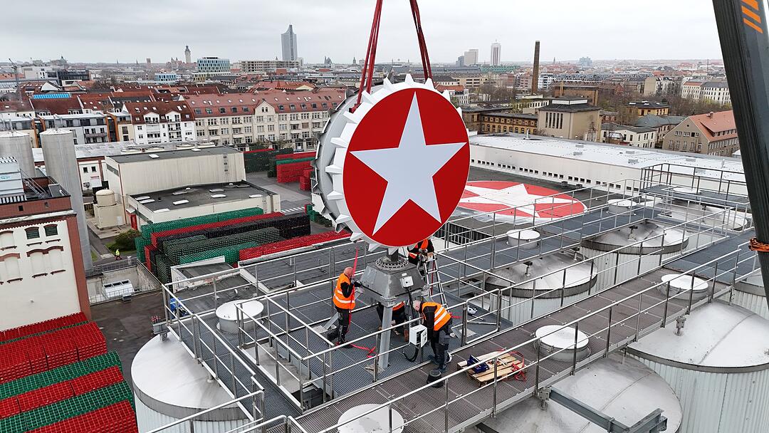 Sterni-Kronkorken wieder am Stammplatz