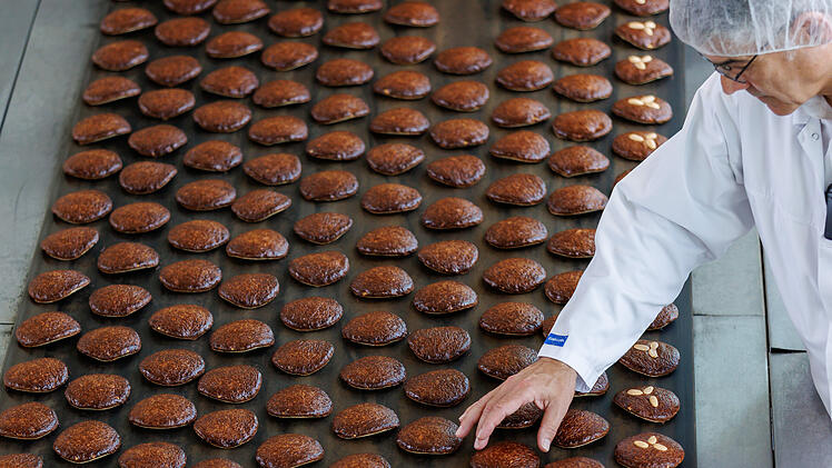 Lebkuchen-Produktion