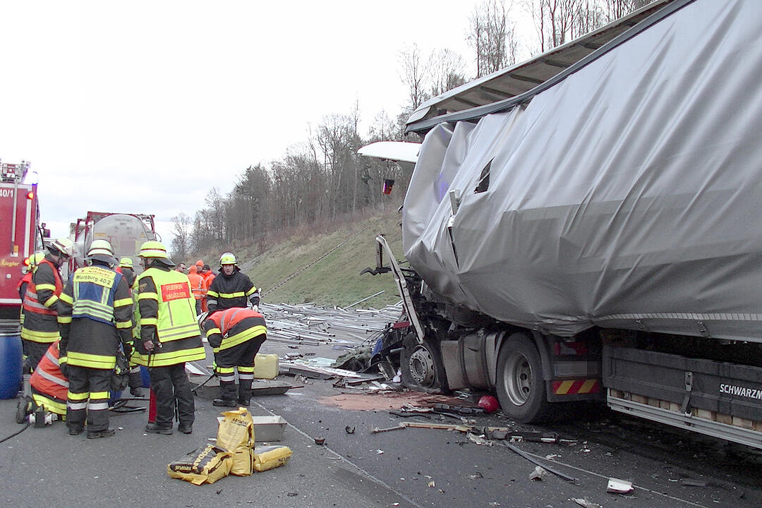 Tödlicher Lkw-Unfall auf der A3