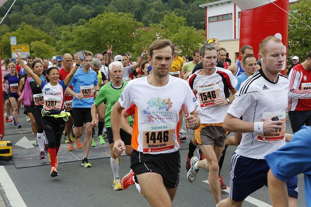 Impressionen vom 16. Fränkische Schweiz Marathon