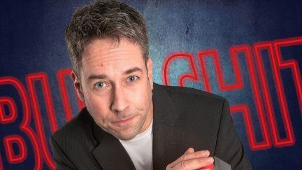Frederic  Hormuth eröffnet  mit seinem Programm "Bullshit ist kein Dünger" die Veranstaltungsreihe. Sven Klügl