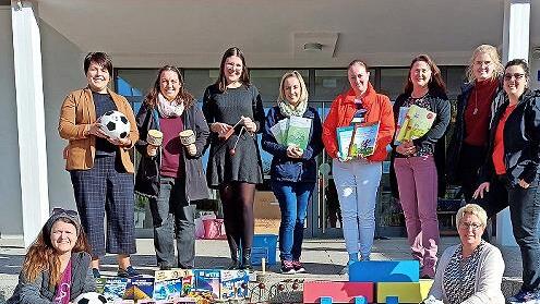 Der Elternbeirat erf&uuml;llte viele W&uuml;nsche der Einhard-Grundschule Euerdorf und ihrer Sch&uuml;ler.