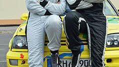 Christian Dausch (rechts) und Sabine Besslein konnten den Heimvorteil nicht nutzen.