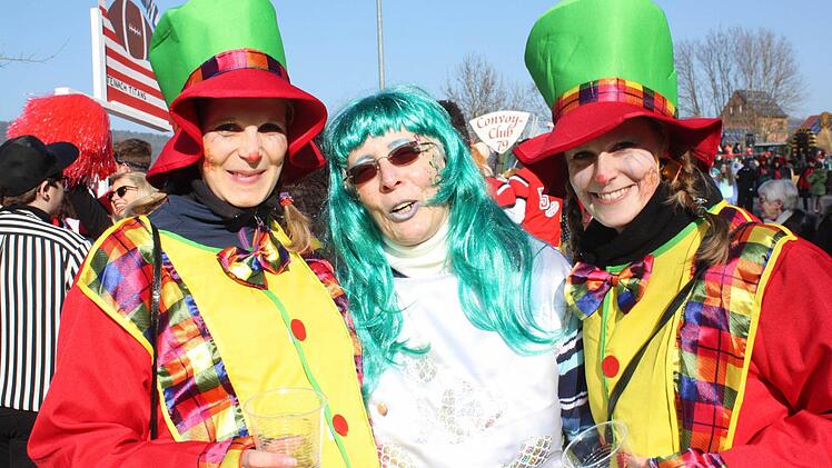 Eindrücke vom Faschingszug in Steinach.  Foto: Robert Huger