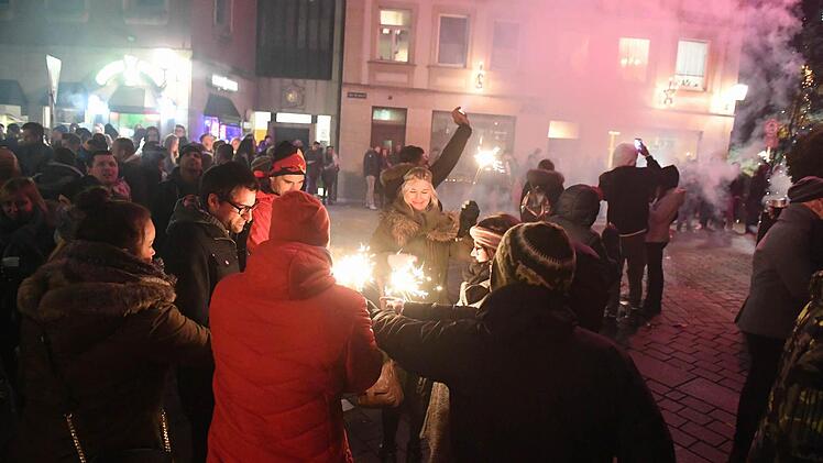 Silvester 2016 in Bamberg Foto: Ronald Rinklef