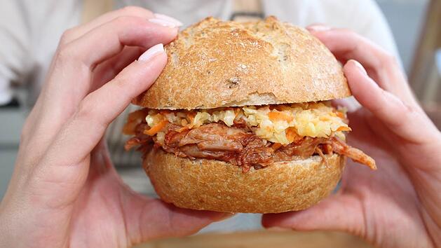 Pulled Schäuferle Burger