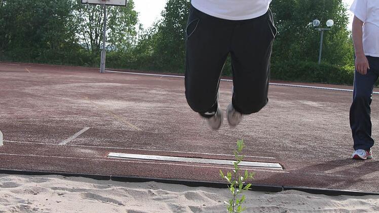 Melanie Türk hebt ab.