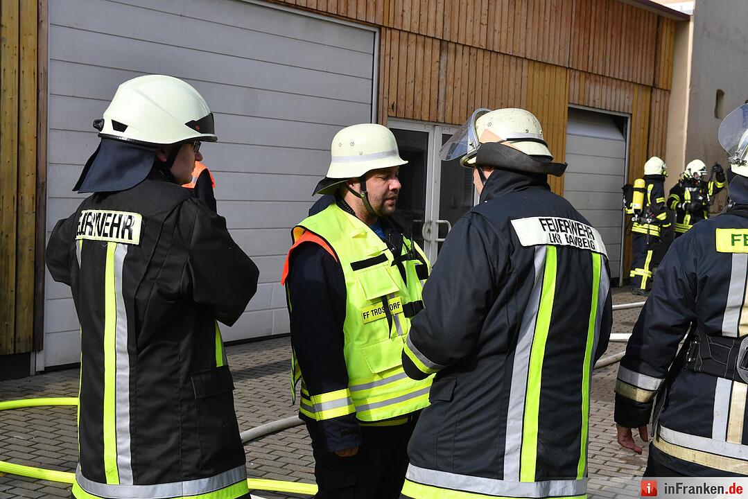 Zimmerbrand in Bischberg