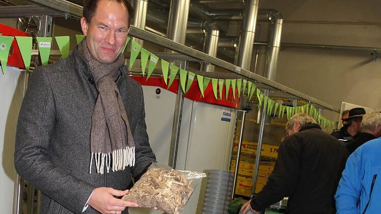 Thilo Jungkunz von der Naturstrom AG ging erst vor zwölf Monaten eine Kooperation mit der Zukunftsenergie Marktschorgast ein. Foto: Sonja Adam