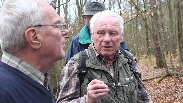 Leserwanderung der Saale-Zeitung auf den Sodenberg am 16. April. Foto: Paul Ziegler