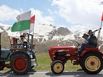 Die Franken unterwegs im Gebirge Fotos: privat