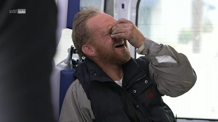 Nick ist seit über einem Jahr obdachlos und "Tranq"-abhängig.