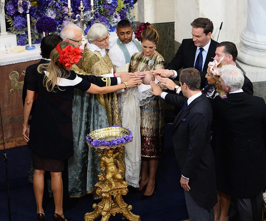 Christening Ceremony of Prince Nicolas Paul Gustaf, Duke of Anger