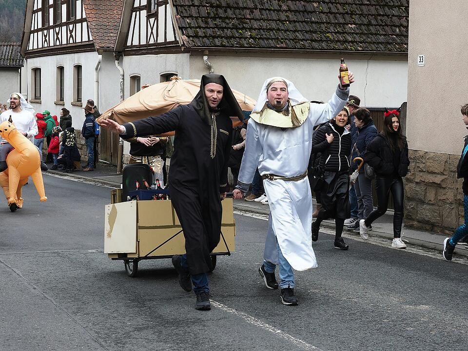 Impressionen vom stimmungsvollen Umzug