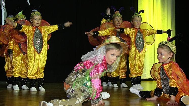 Der Schmetterlingsschautanz im Fasching 2013 war eine Augenweide.