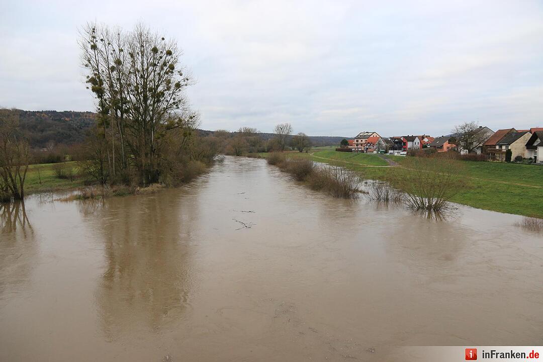 Überschwemmung in Oberfranken - Kemmern