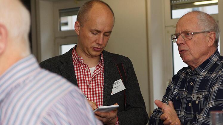 Redaktionsfrühstück der Saale-Zeitung November 2016 Foto: Arkadius Guzy