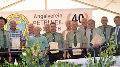 Die Gründungsmitglieder erfuhren eine besondere Ehrung.