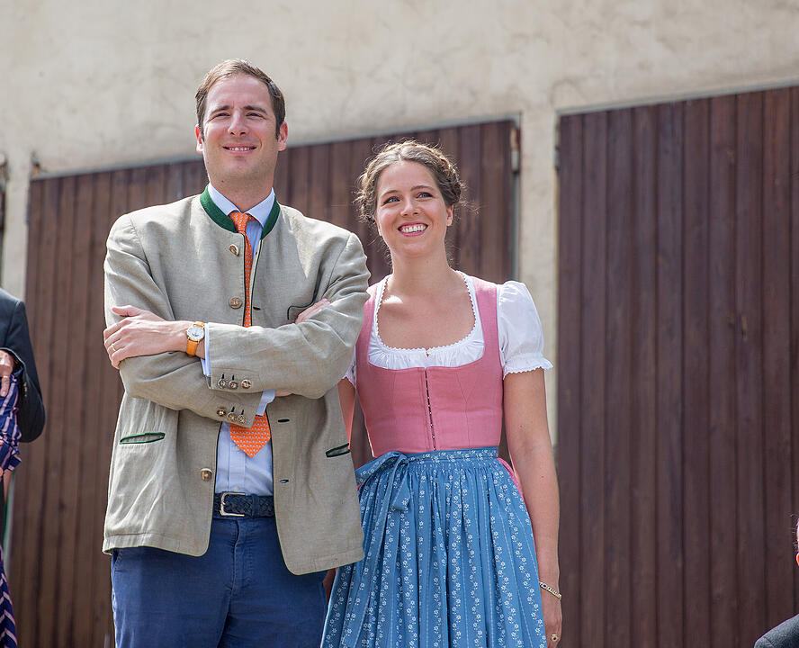 Heimf&uuml;hrung der Braut des F&uuml;rsten Castell-R&uuml;denhausen