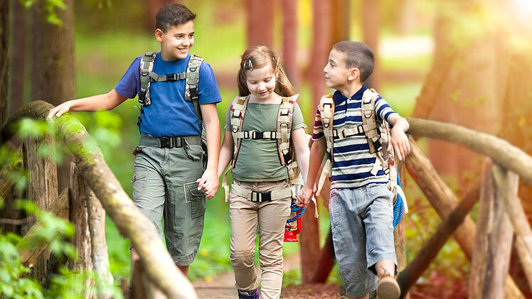 Wandern macht auch Kindern großen Spaß