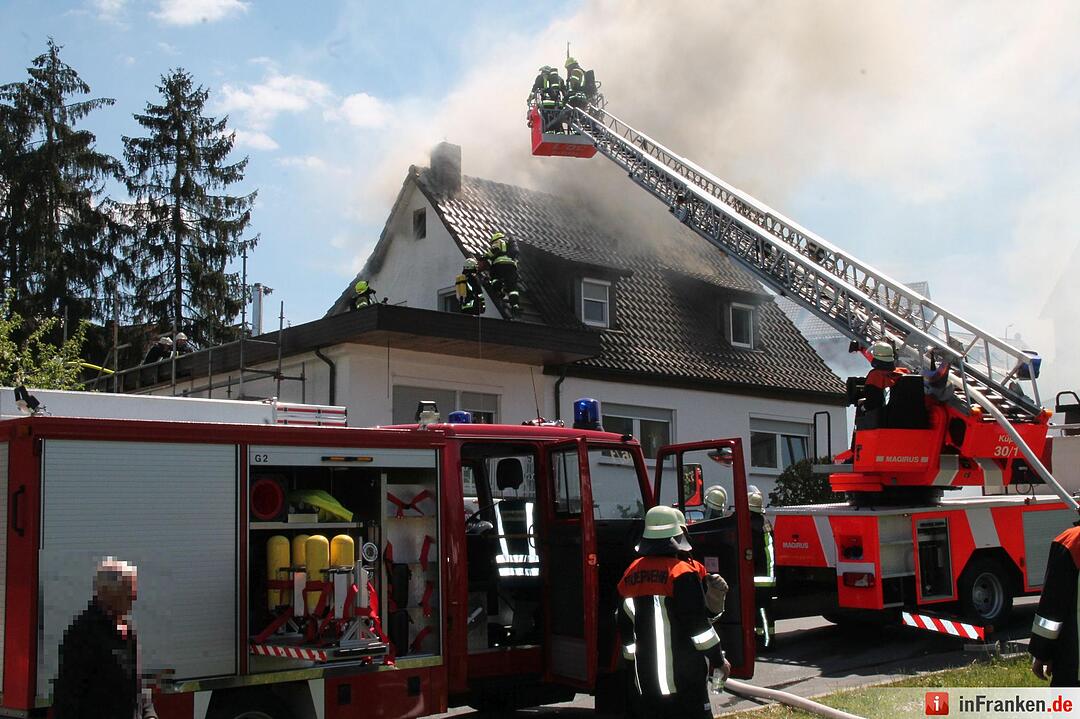 Feuer in Schneckenlohe