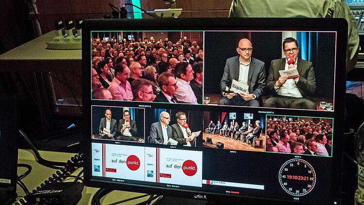 Impressionen vom Coburger Regionentalk im Kongresshaus zur LandratswahlFoto: Jochen Berger