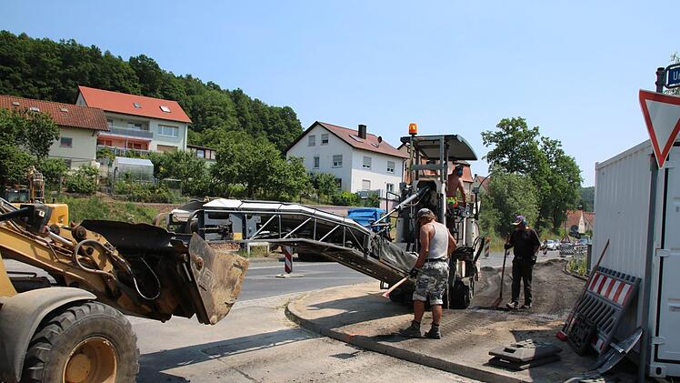 Bilder von der Ortsdurchfahrt Arnshausen. Foto: Ralf Ruppert