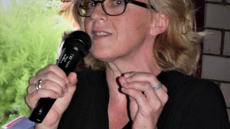 Natascha Kohnen beschwor den Zusammenhalt  der SPD im bevorstehenden Landtagswahlkampf. Foto:Werner Reißaus