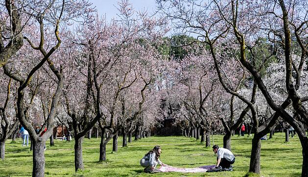 Fr&uuml;hlingshaftes Wetter in Spanien