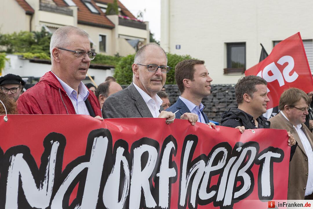 Demonstration gegen Rechts in Zirndorf