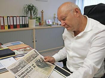 Peter Ebertsch ist seit November 2013 Bürgermeister von Tettau. Foto: Veronika Schadeck