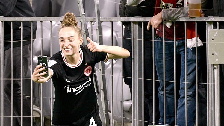 Sophia Kleinherne von  Eintracht Frankfurt gehört zu den Stars des deutschen Frauenfußballs. Sie ist auch bei der aktuell stattfindenden EM mit im Kader von Bundestrainer Christian Wück.