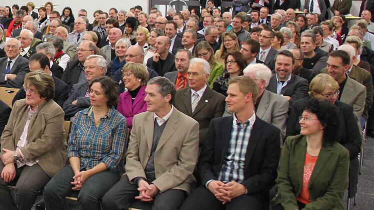 Voll besetzt war der Saal der Frauengrundhalle.